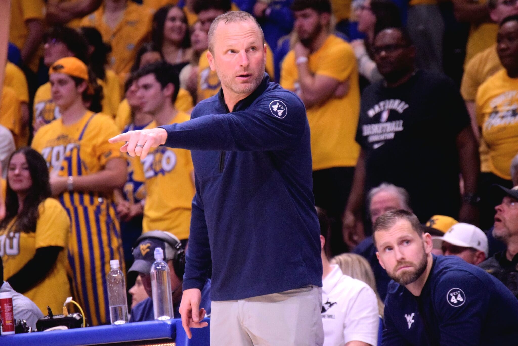 WVU Basketball HC Darian DeVries