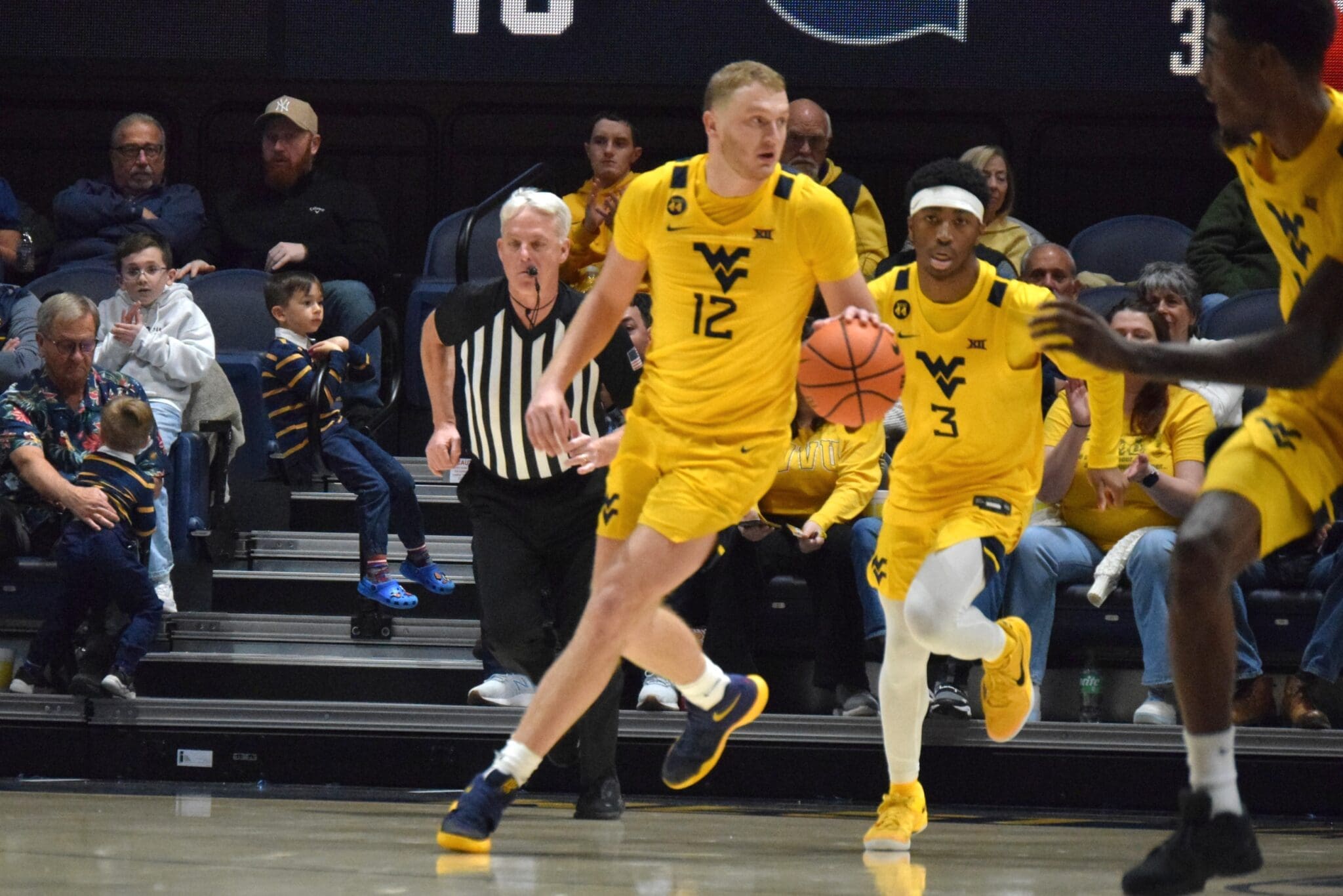 WVU Basketball Tucker DeVries