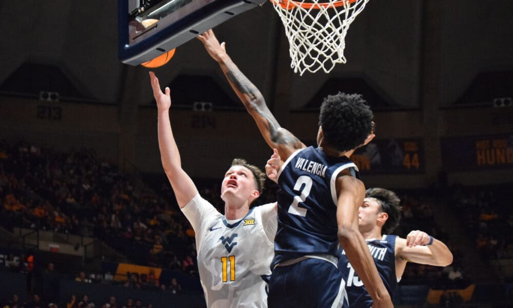 WVU Basketball Quinn Slazinski