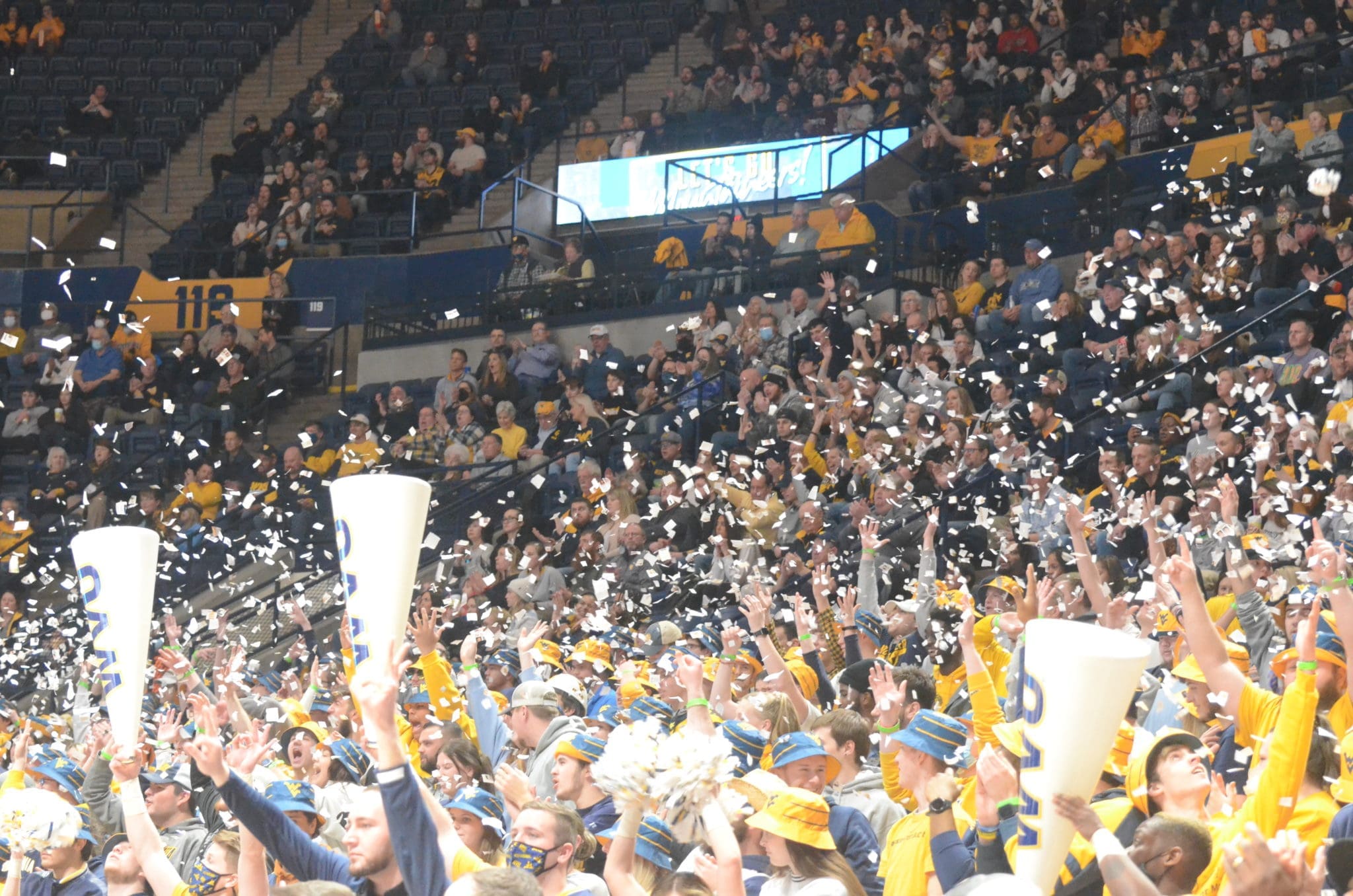 WVU Basketball STOCK photo