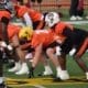 Wyatt Milum at Senior Bowl