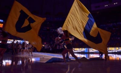 WVU basketball flag