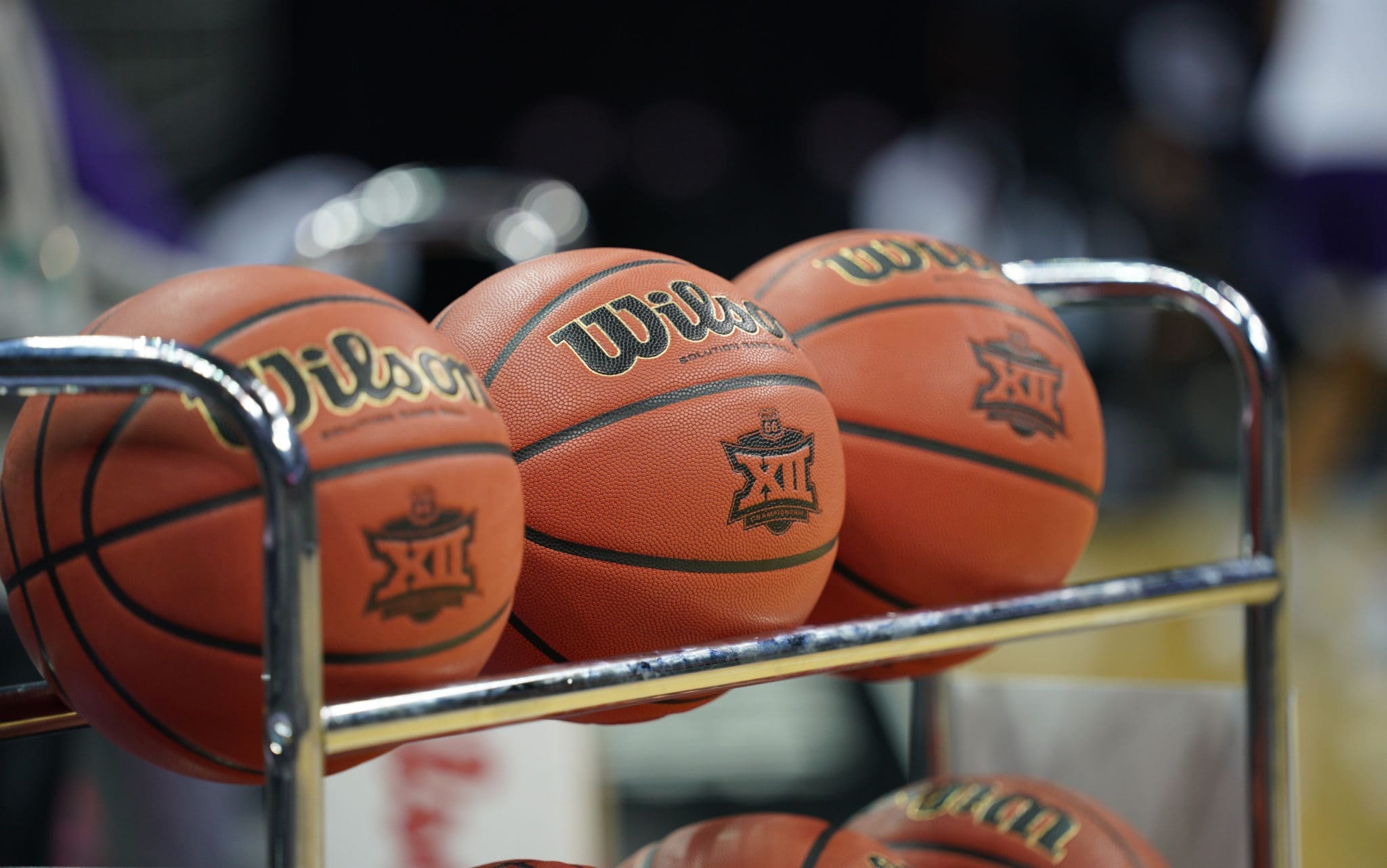 Big 12 logo basketballs