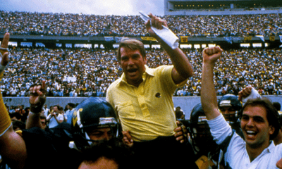 Don Nehlen carried off field