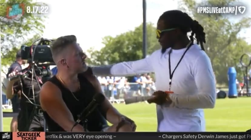 Pat McAfee and Adam Pacman Jones