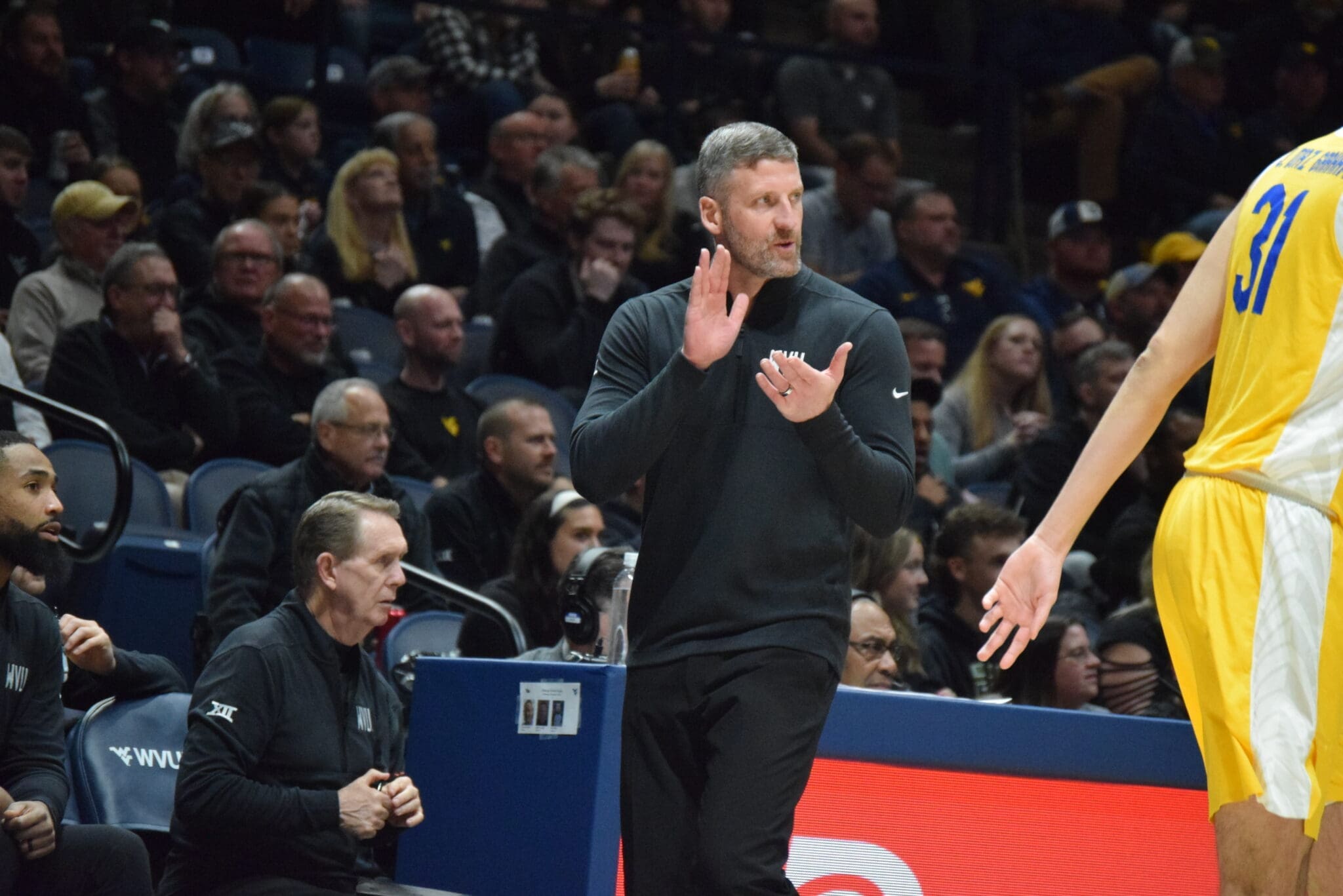 WVU Basketball Head Coach Josh Eilert