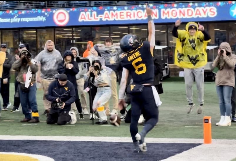 WVU Football QB Garrett Greene