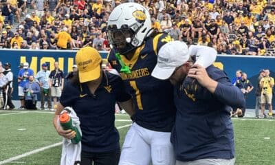 WVU Football safety Garnett Hollis injury