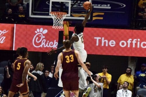 WVU Basketball Amani Hansberry