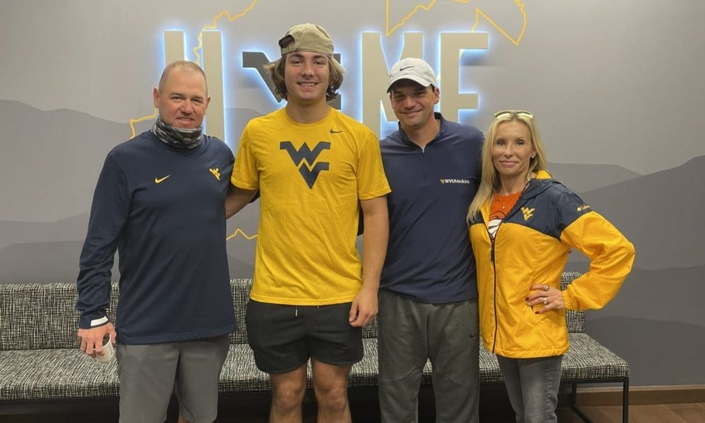 WVU Football QB Nicco Marchiol