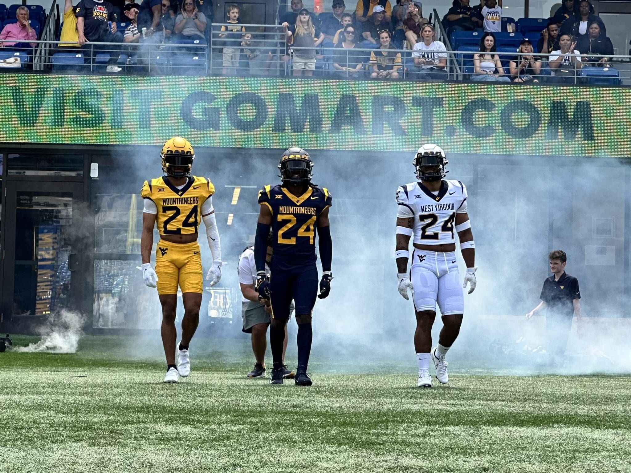 WVU Football new uniforms