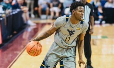 WVU Basketball Brenen Lorient in Charleston Classic