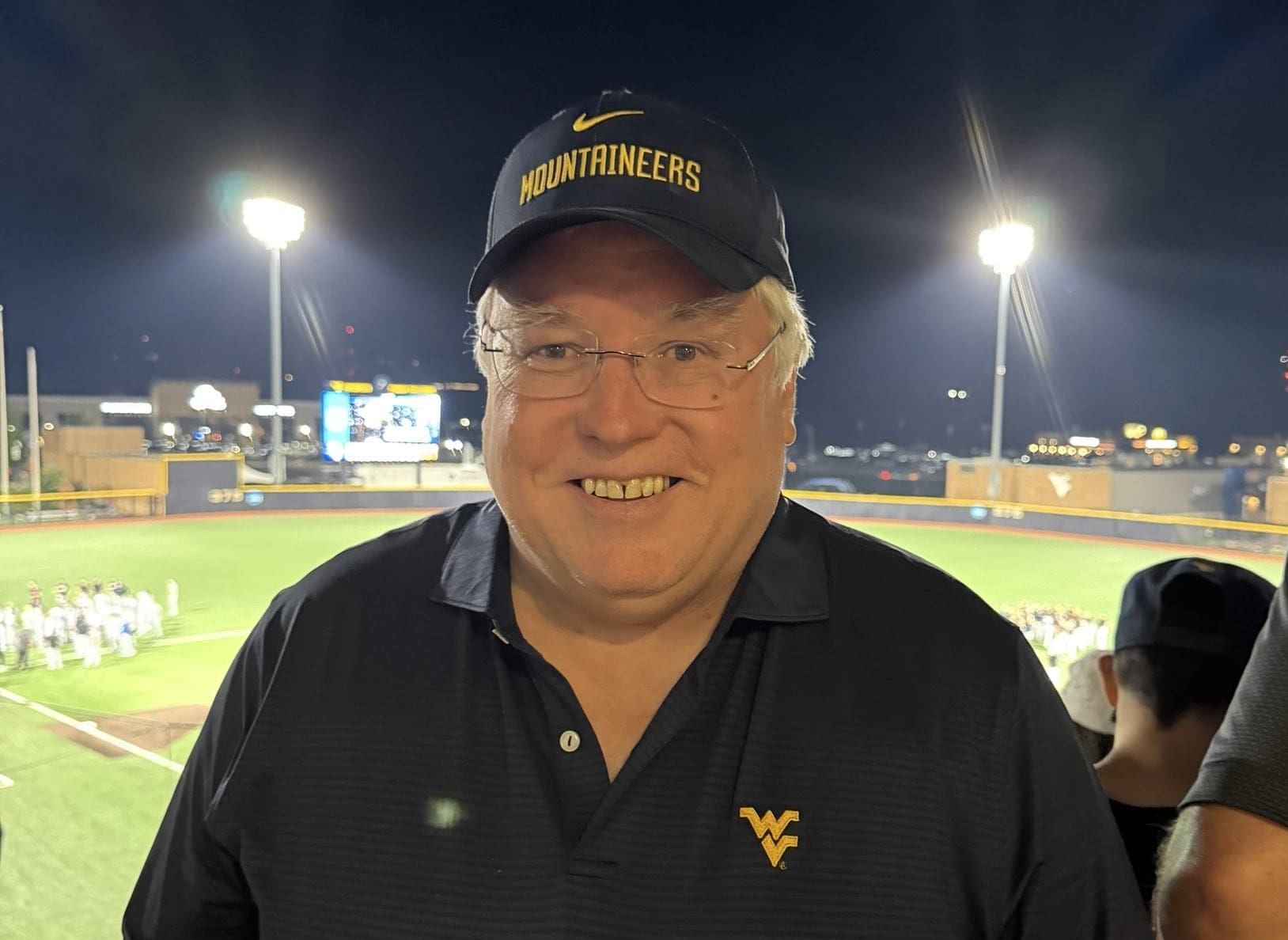 Gov. Morrissey at WVU Baseball game