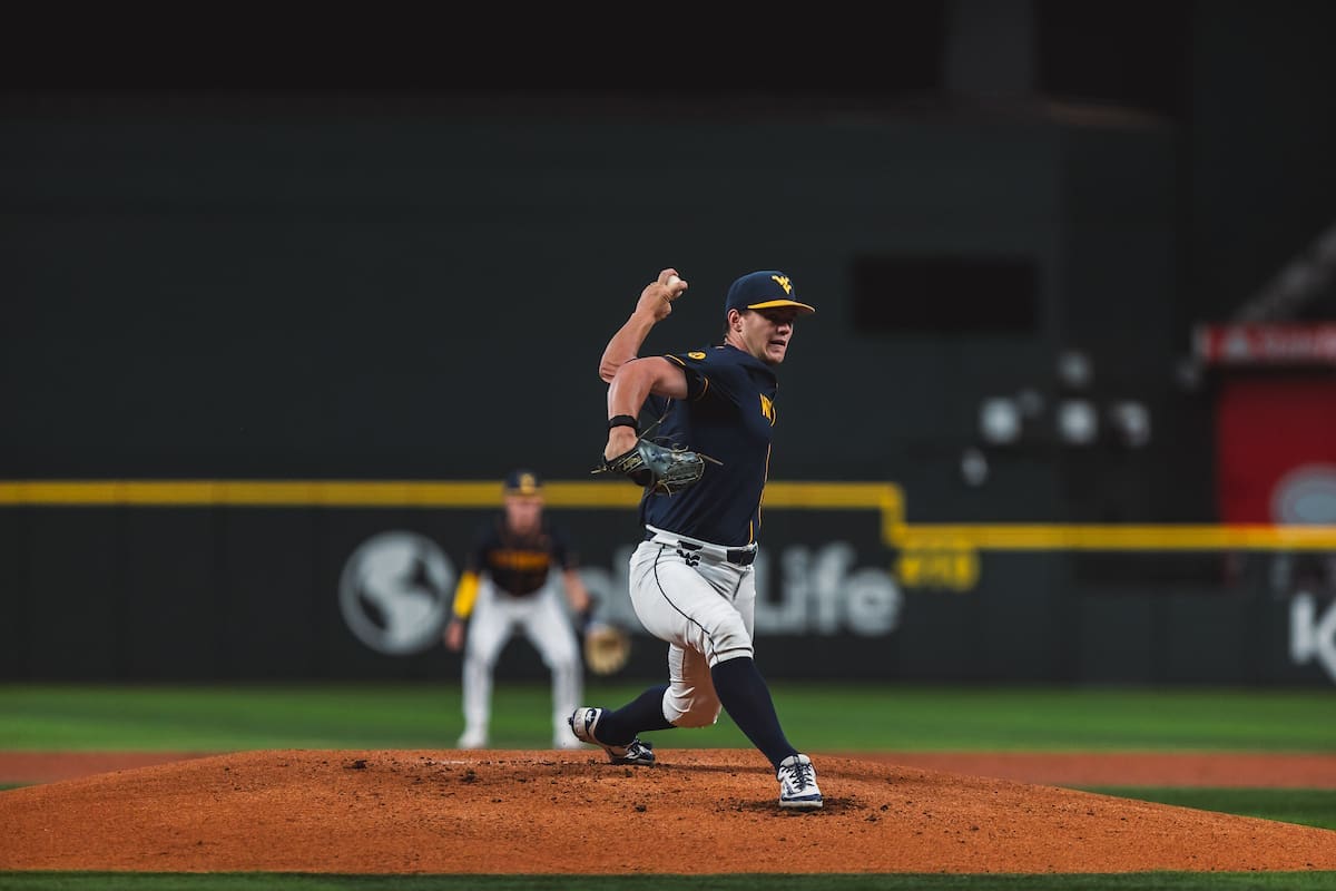 WVU Baseball pitcher Griffin Kirn