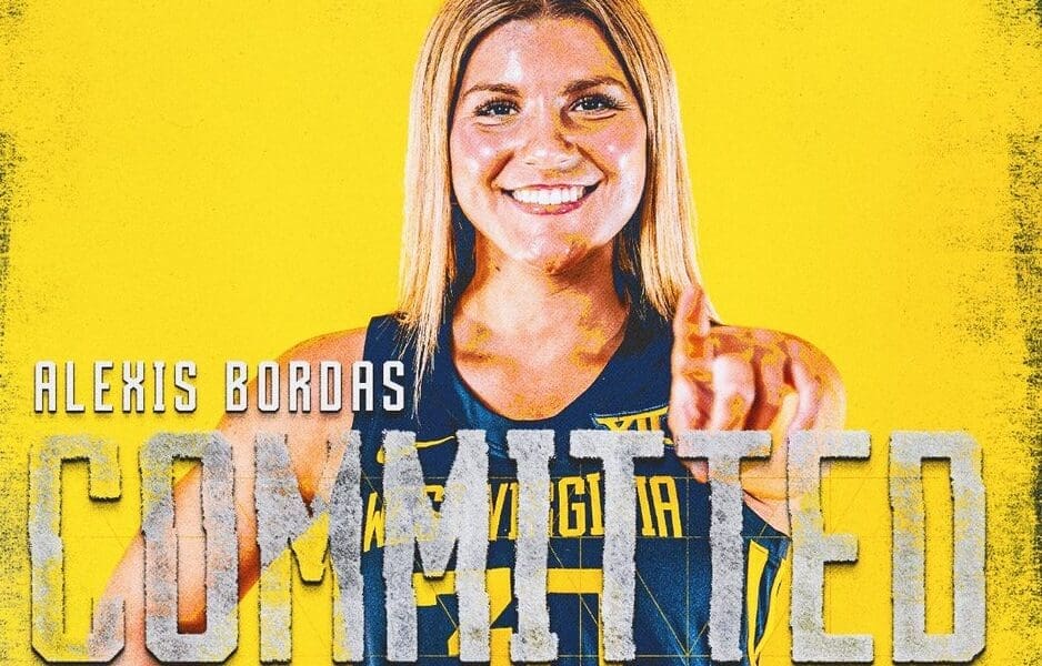 WVU Women's Basketball Alexis Bordas