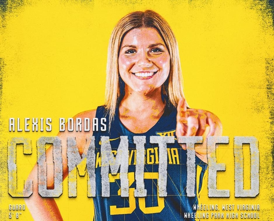 WVU Women's Basketball Alexis Bordas