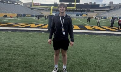 WVU Football LB Mason Cerovac