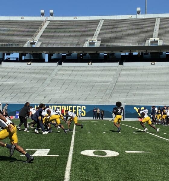 WVU Football spring practice