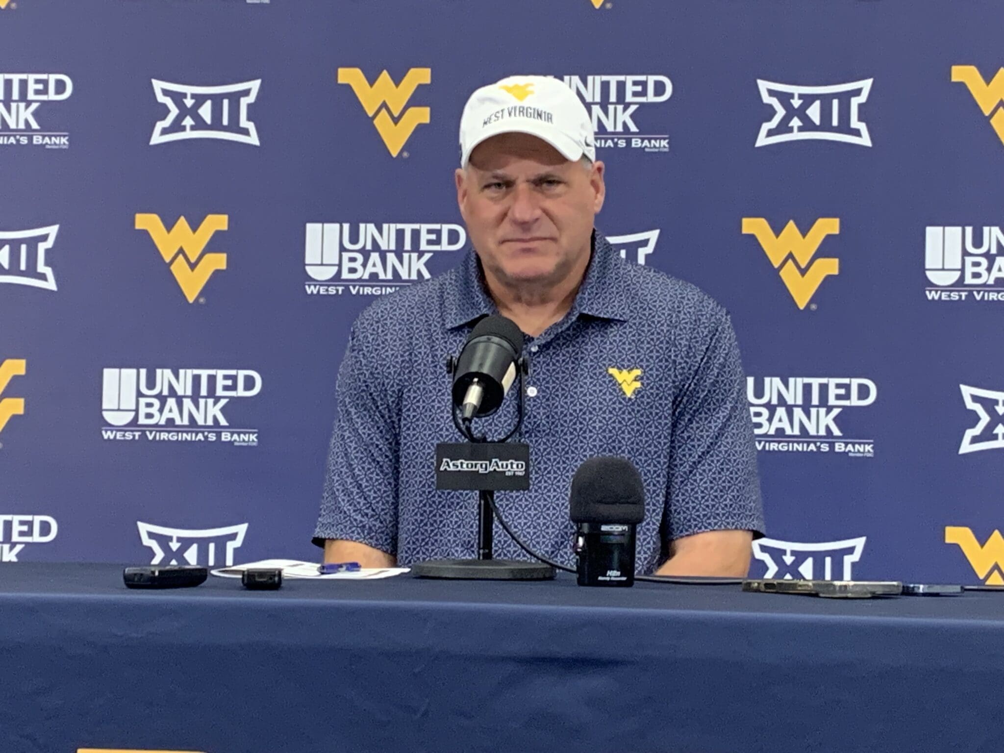 WVU Football HC Rich Rodriguez press conference