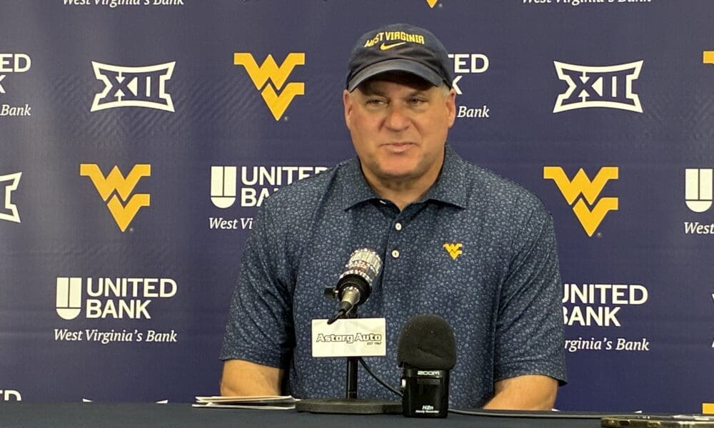 WVU Football HC Rich Rodriguez