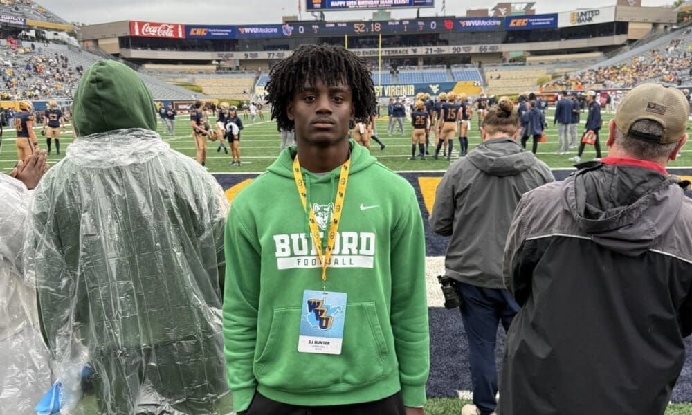 WVU Football QB recruit DJ Hunter