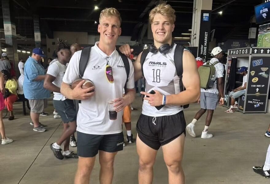 PSU commit OL Kevin Brown recruited by WVU Football