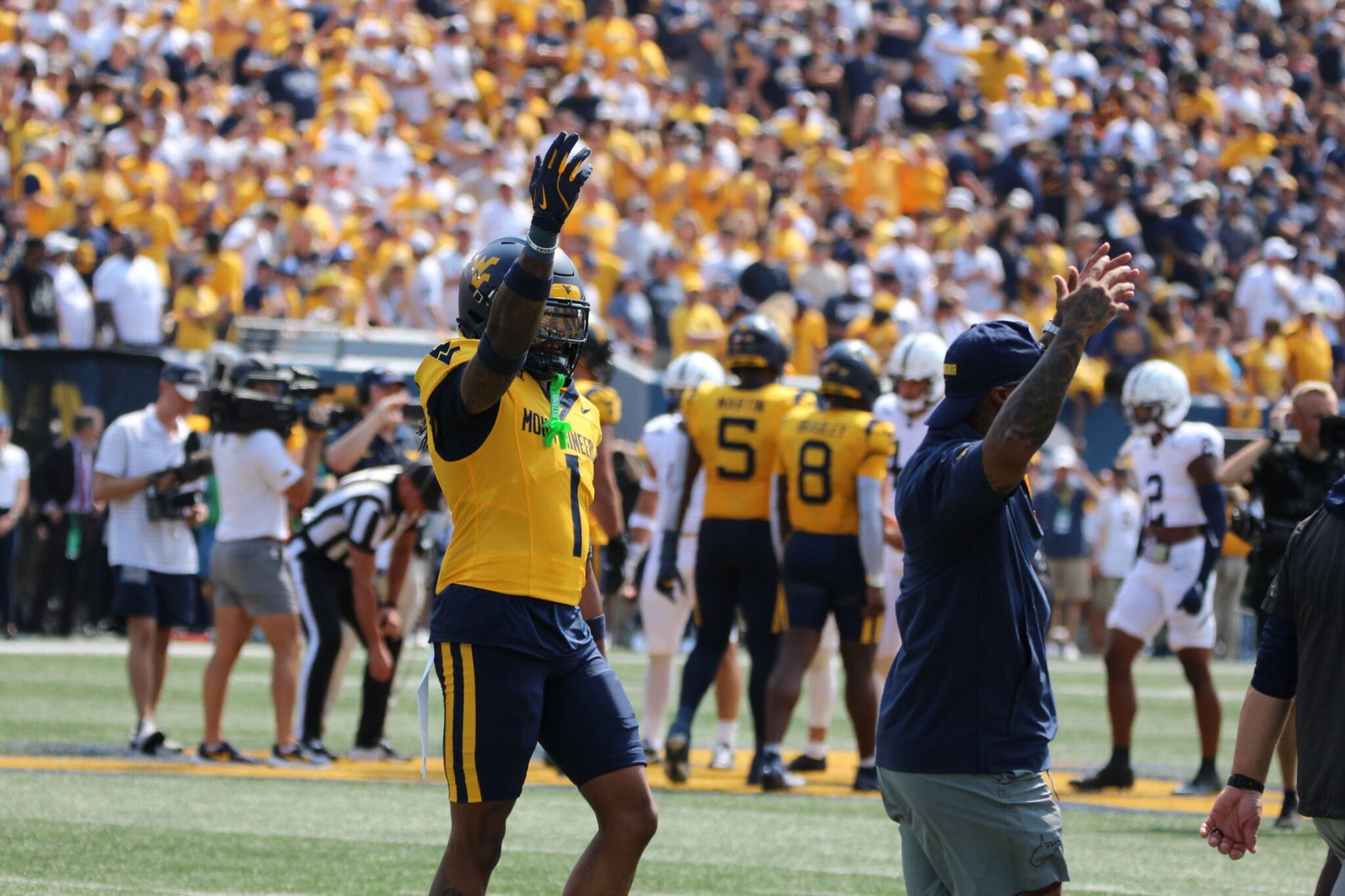 WVU Football CB Garnett Hollis Jr.