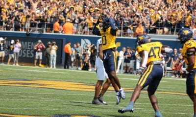 WVU Football Ayden Garnes and TY French