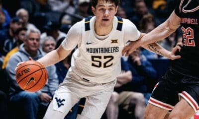 WVU Basketball Treysen Eaglestaff