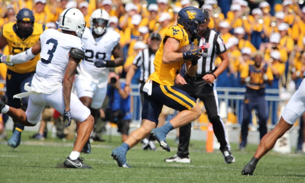 WVU Football WR Hudson Clement