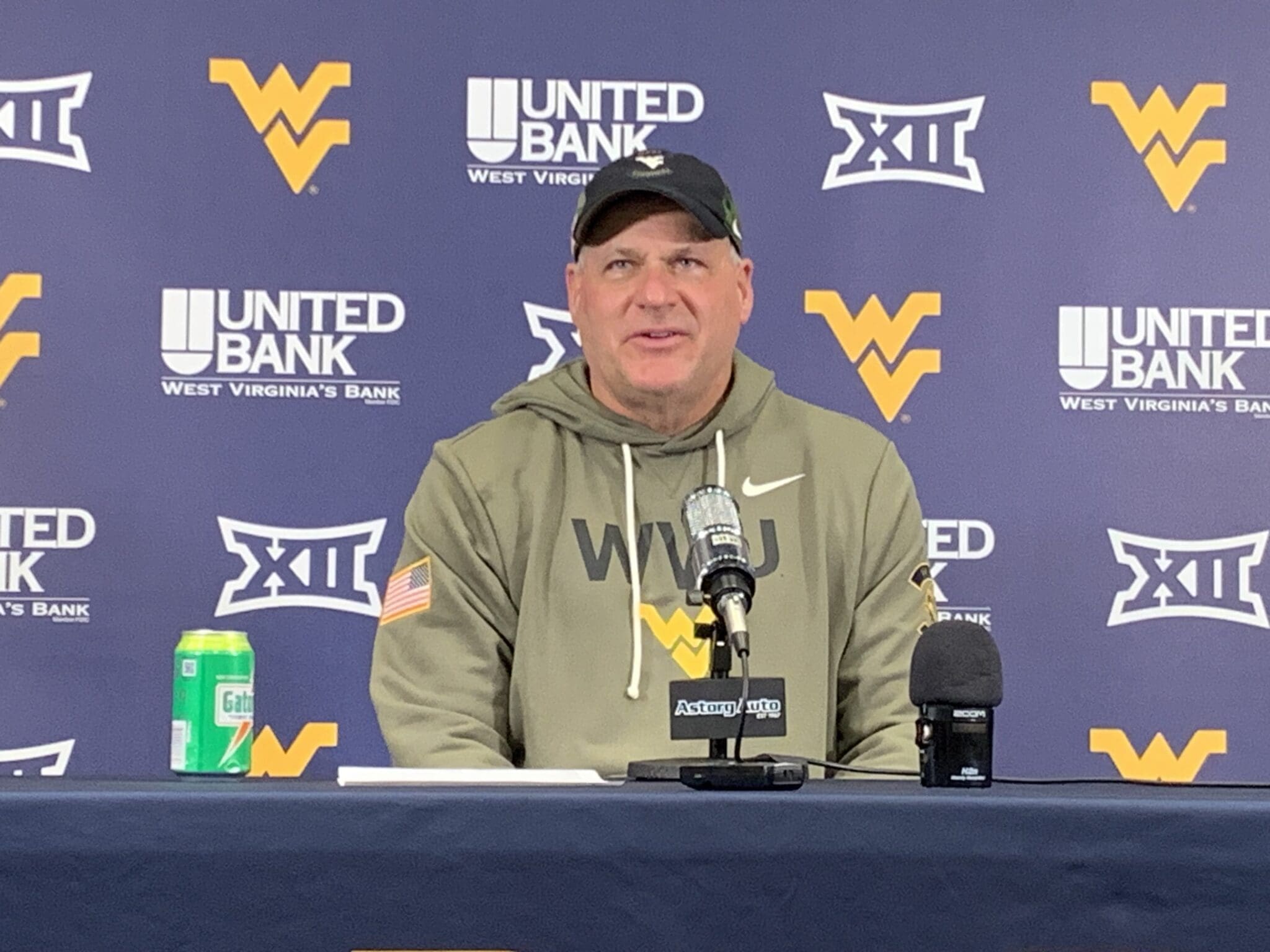 WVU Football HC Rich Rodriguez press conference
