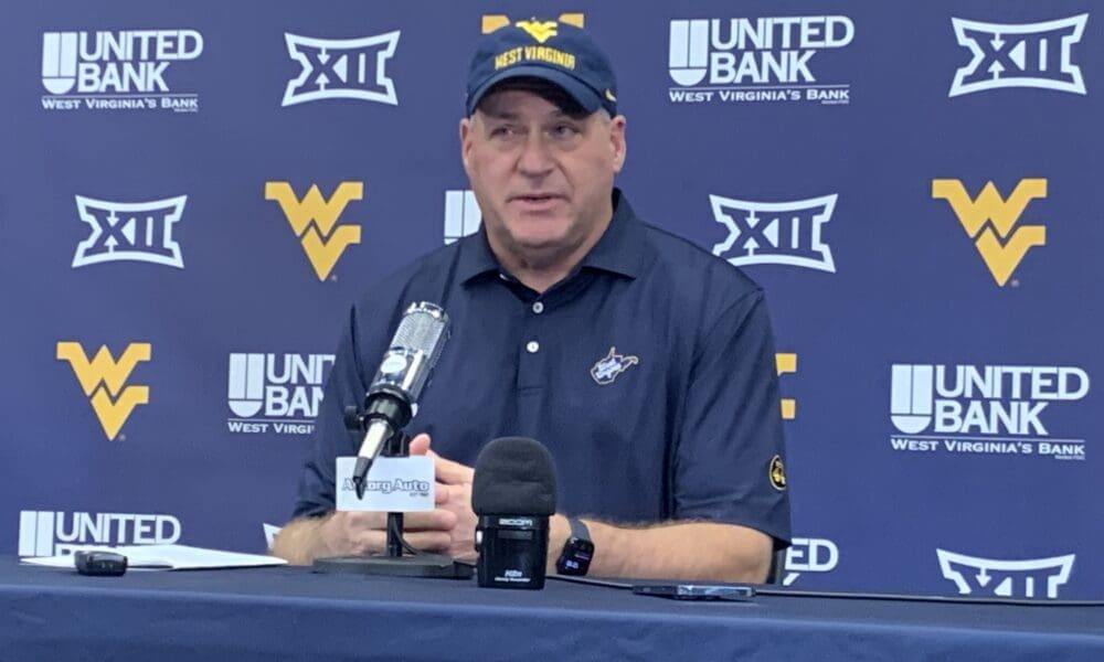 WVU Football HC Rich Rodriguez press conference