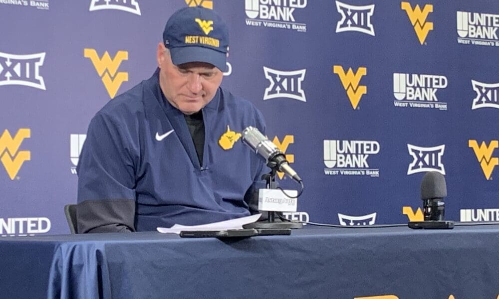 WVU Football HC Rich Rodriguez