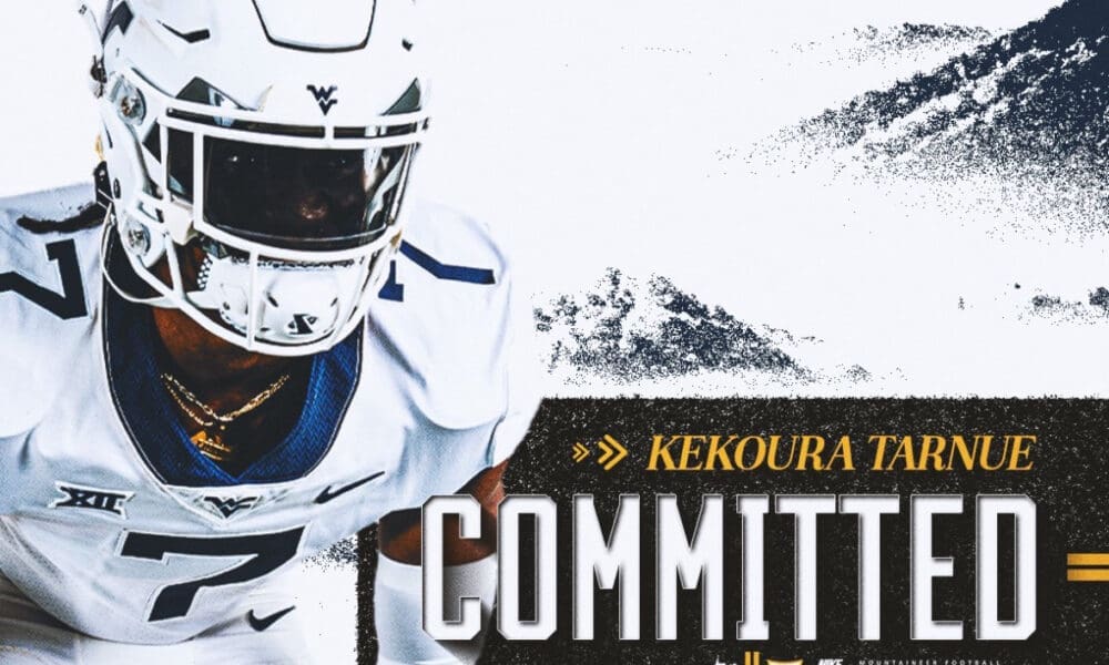 WVU Football DB Kekoura Tarnue