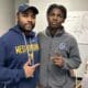 WVU Football LB recruit Minikon Johnson with Rod West