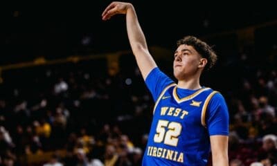 WVU Basketball Treysen Eaglestaff