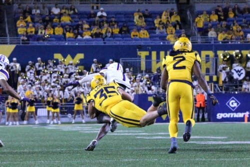 WVU Football Reid Carrico