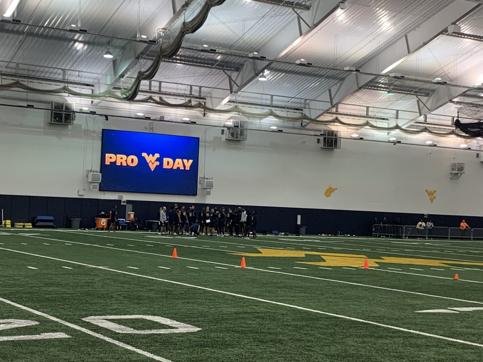 WVU Pro Day stock