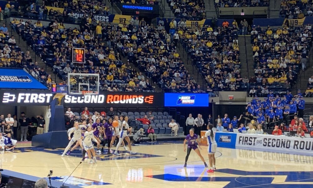 Kentucky beats JMI at WVU in Women's NCAA Tournament