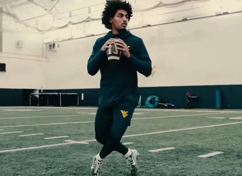 WVU Football QB Michael Hawkins