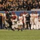 WVU Football RB Jahiem White tackled by Iowa State