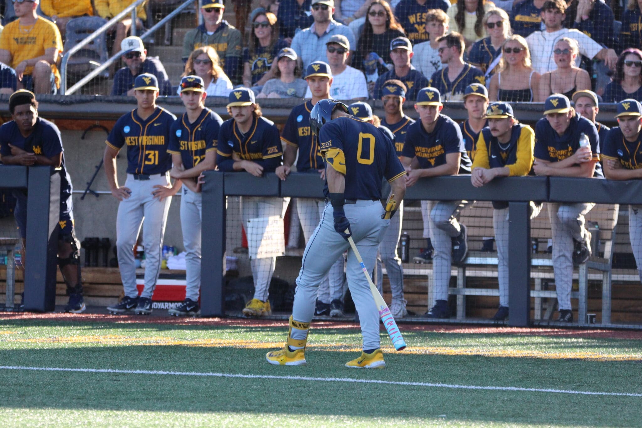 WVU Baseball in NCAA Regional