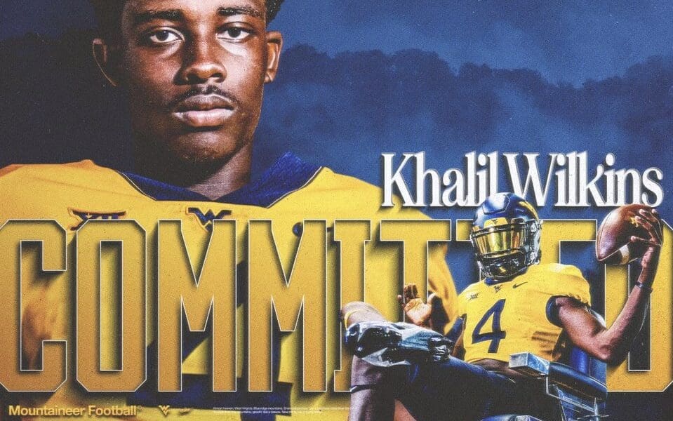 WVU Football QB commit Khalil Wilkins