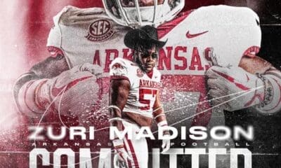 Arkansas OL Zuri Madison