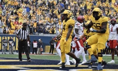 WVU Football RB CJ Donaldson