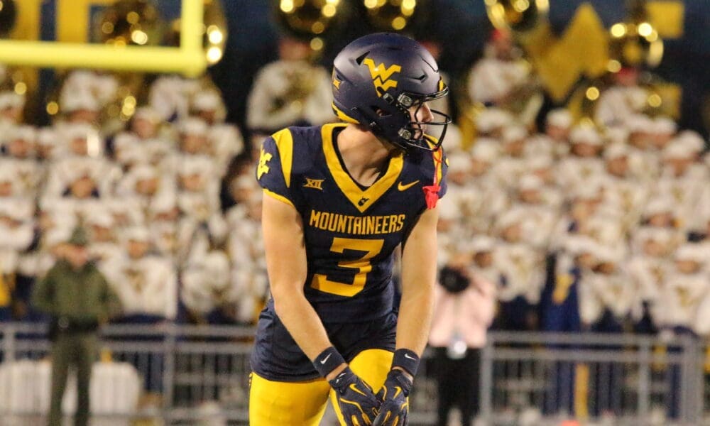 WVU Football WR Hudson Clement