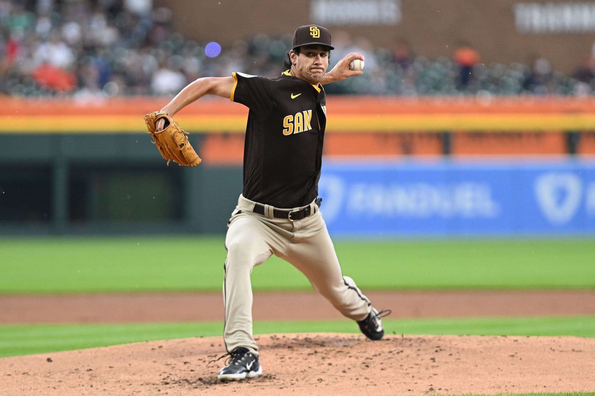 Jackson Wolf with Padres