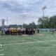 WVU Football practice field stock