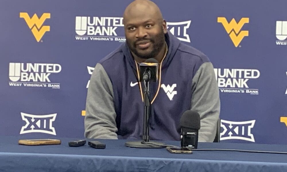 WVU Football DL Coach Andrew Jackson