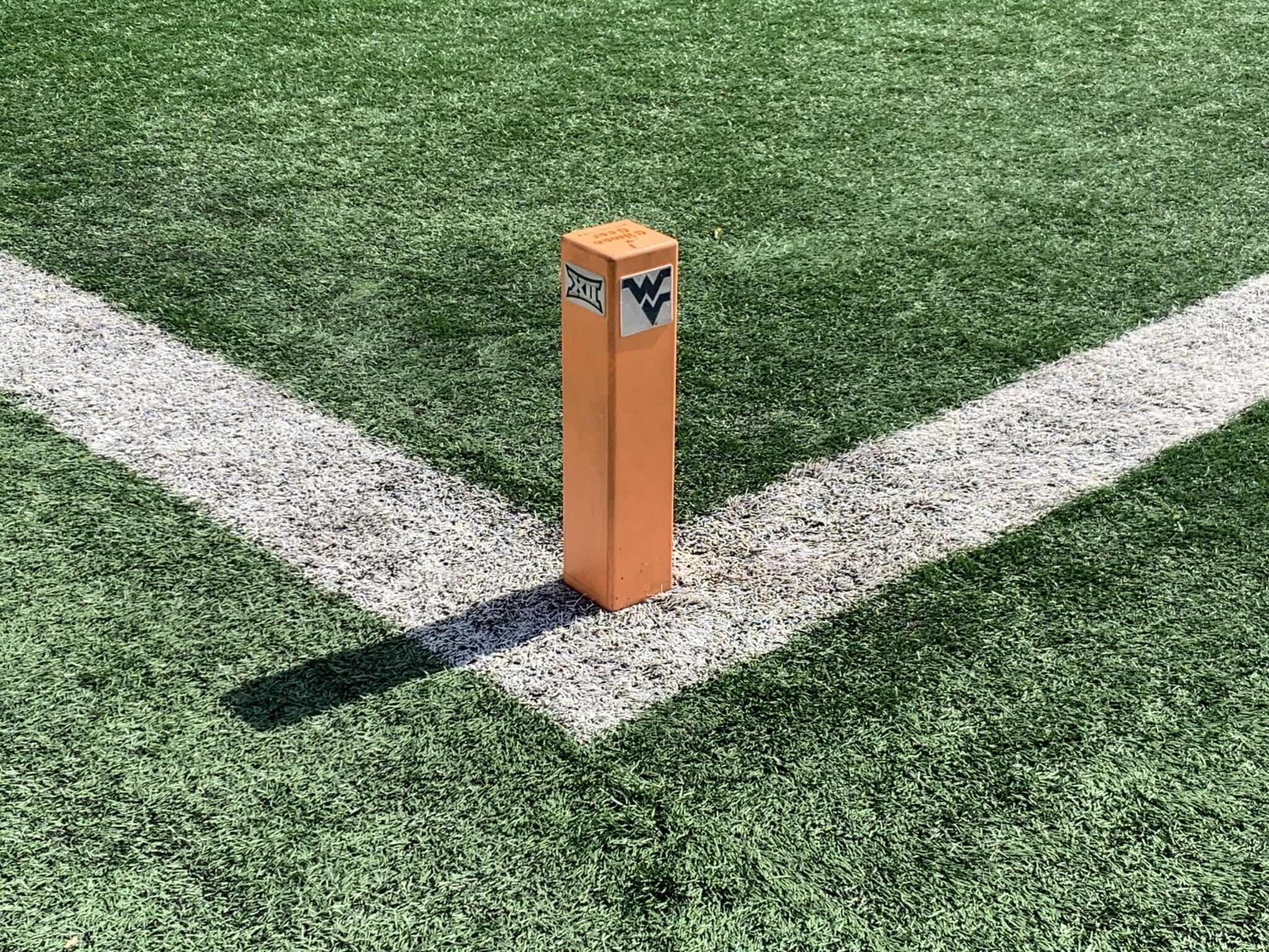 WVU Football and Big 12 logo stock